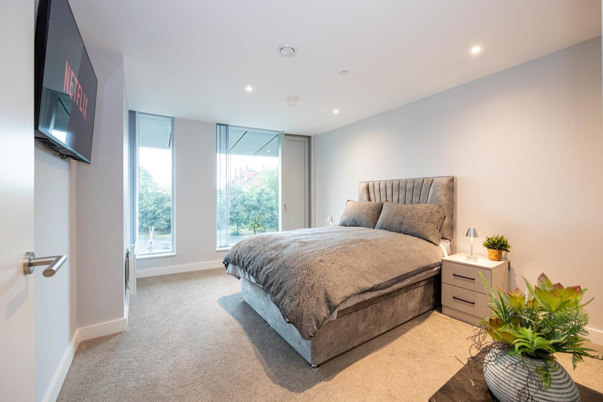 City Centre Luxury Apartment In Deansgate Manchester Bagian luar foto