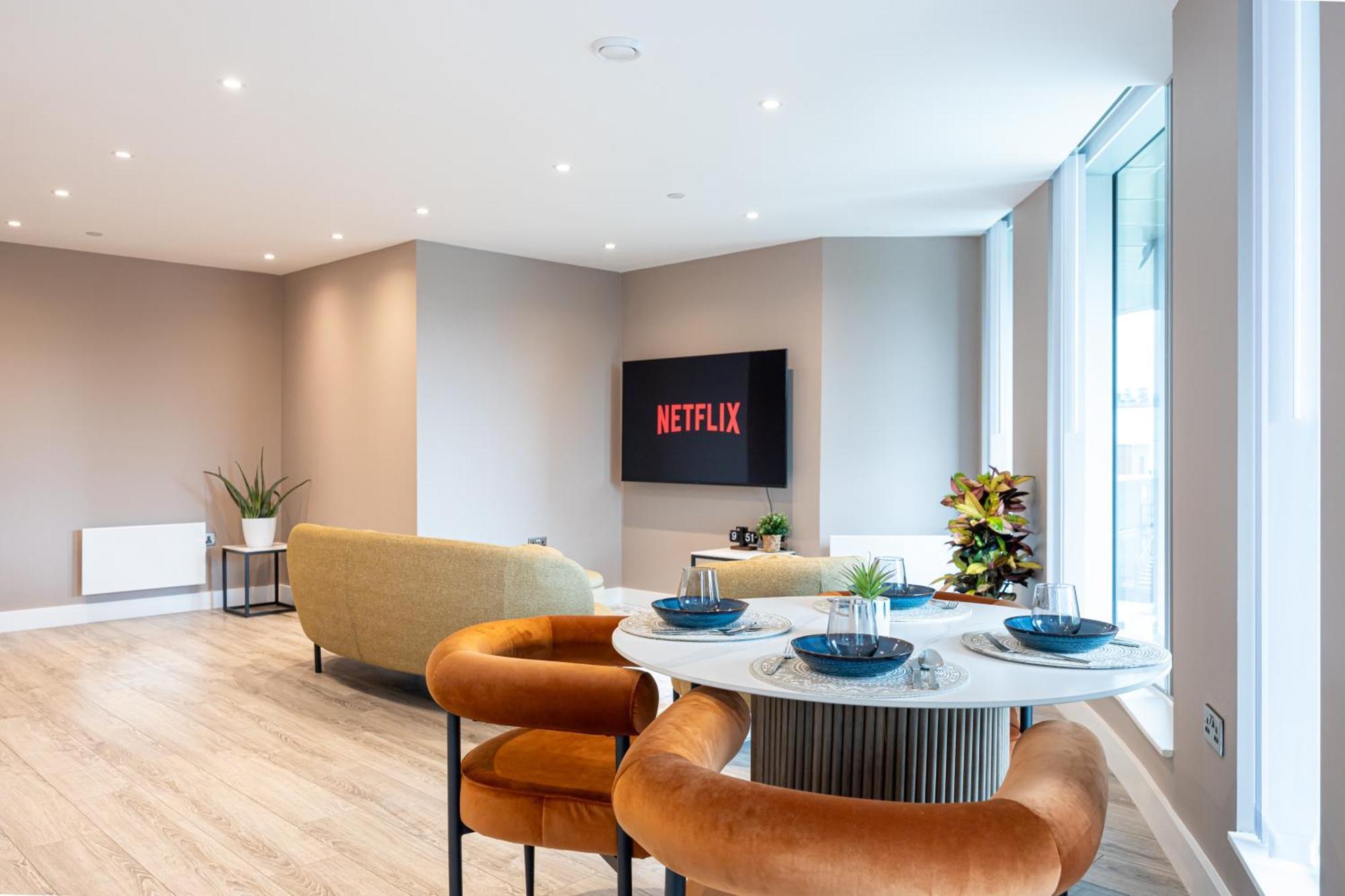 City Centre Luxury Apartment In Deansgate Manchester Bagian luar foto